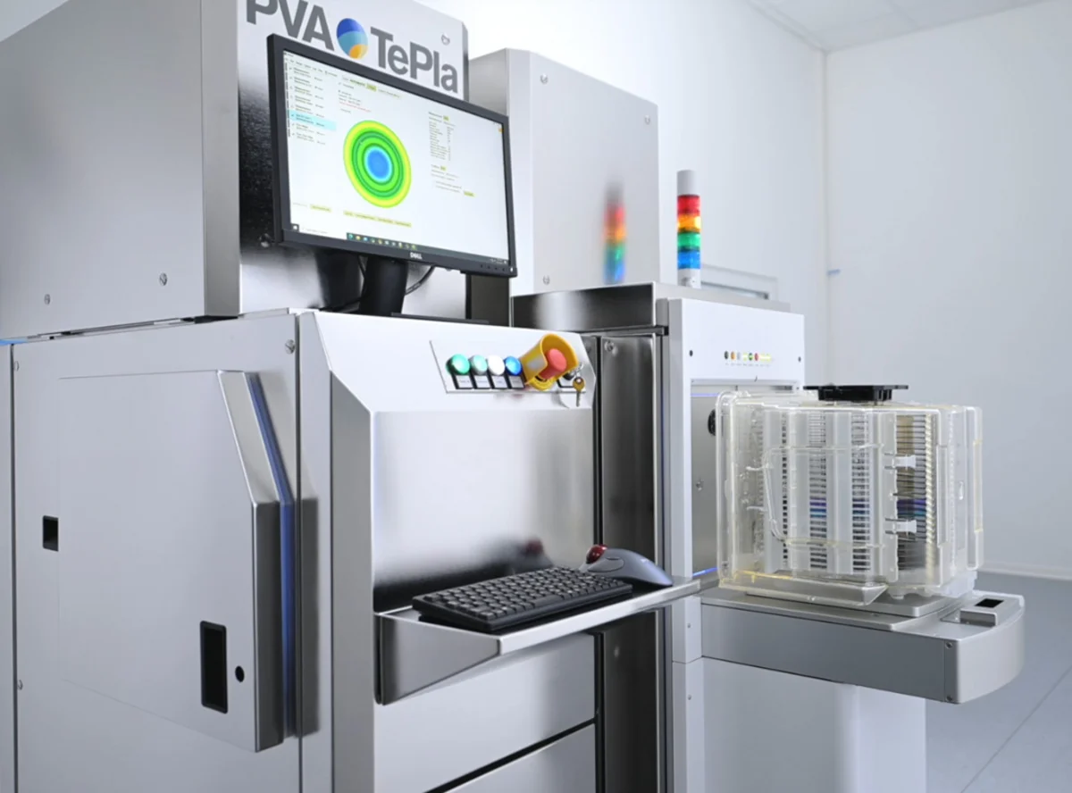 System for the optical, non-destructive, and contactless characterization of stresses with monitor.